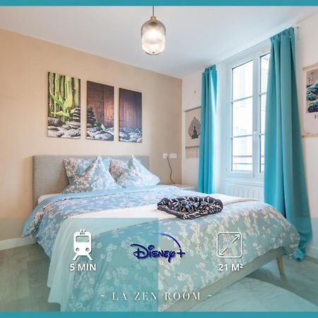 Sweethost - La Zen Room - Studio Proche Gare & Disneyland Lagny-sur-Marne Экстерьер фото